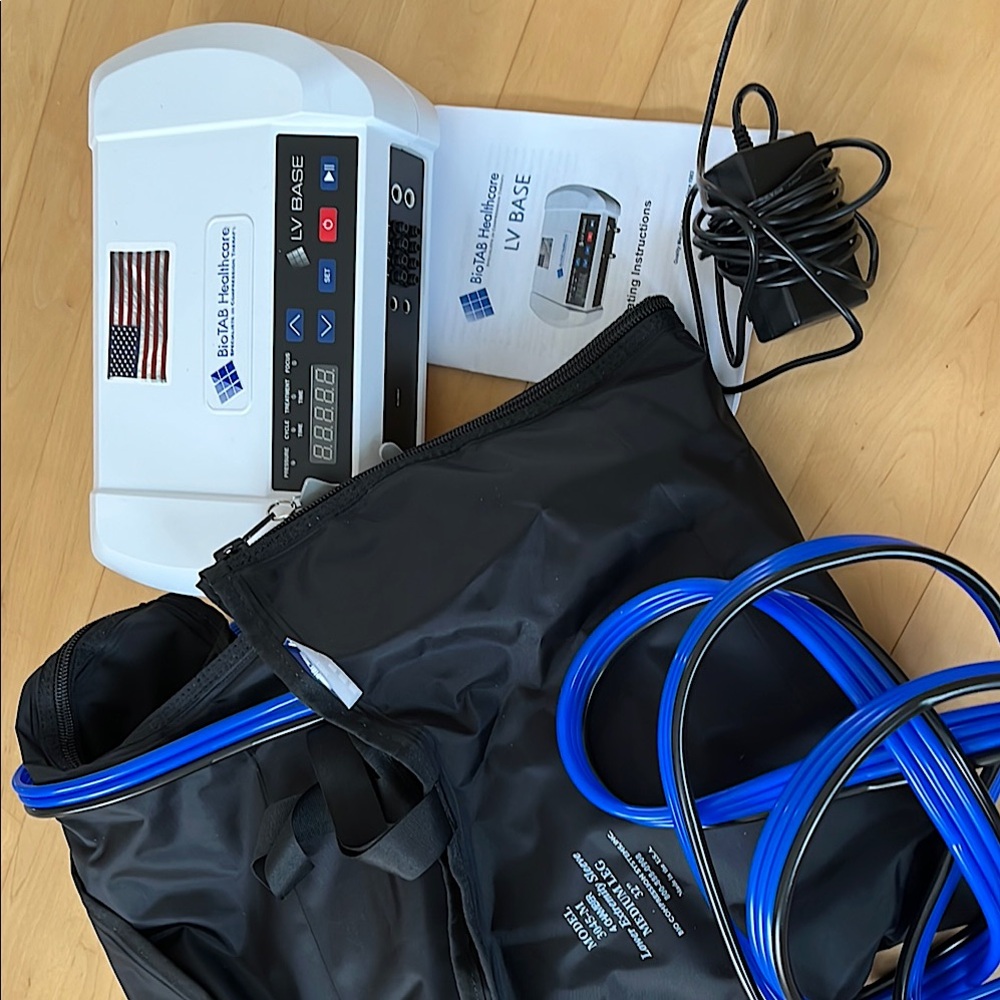 BioTAB Healthcare leg compression set with accessories